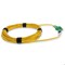 Add-On Addon 7M Asc (Male) To Lc (Male) Yellow Os2 Duplex Riser Fiber Patch ADD-ASC-LC-7M9SMF - alternate 8